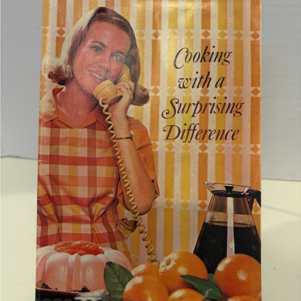 Vintage 1966 Cooking With A Surprising Difference Carnation Cook Book